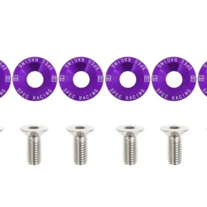 Bezpośrednio z fabryki | Śrubki, podkładki ozdobne M8x1.25 15mm D1 Purple