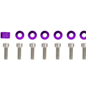 Bestseller - Śrubki, podkładki ozdobne M8x1.25 25mm JDM Purple