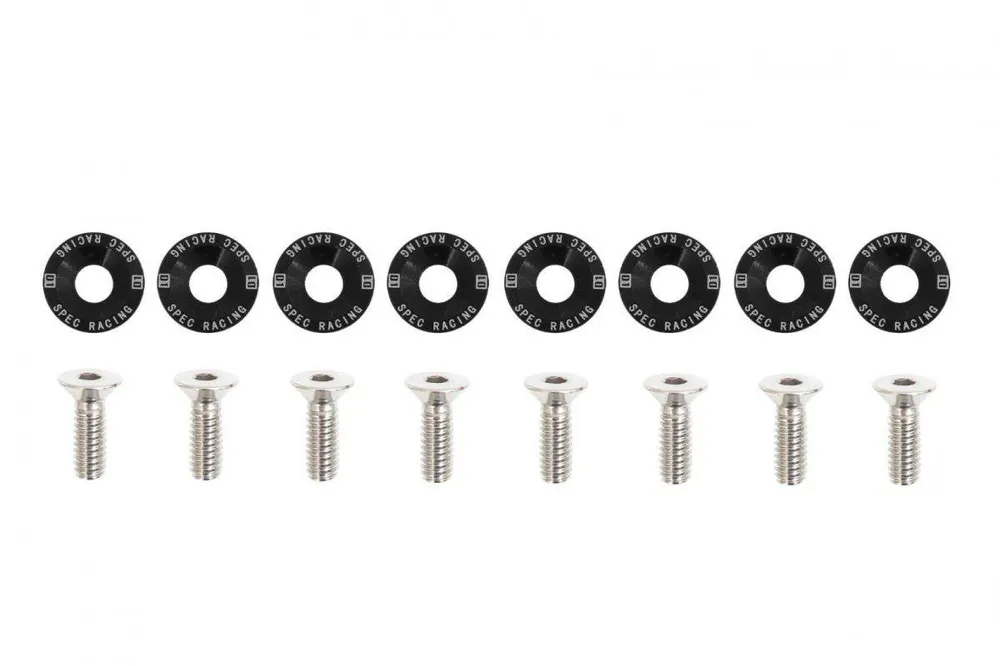 Oferta specjalna | Śrubki, podkładki ozdobne M6x1.0 15mm D1 Black