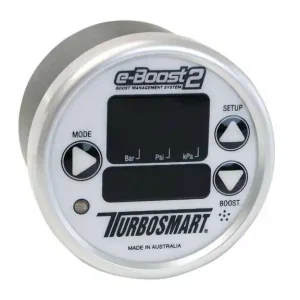 Bezpośrednio od producenta - Electronic Boost Controller Turbosmart EBOOST2 60mm Biało-Srebrny