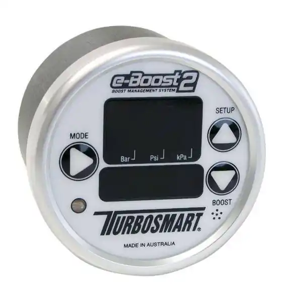 Bezpośrednio od producenta - Electronic Boost Controller Turbosmart EBOOST2 60mm Biało-Srebrny