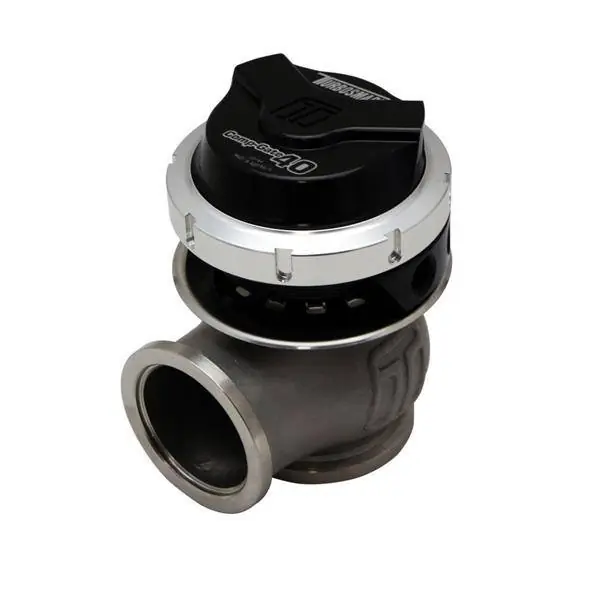 Najwyższa jakość - Wastegate zewnętrzny TurboSmart 40mm 1.0 Bar Comp-Gate Gen V Czarny