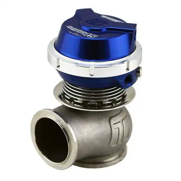 Kupuj bezpiecznie - Wastegate zewnętrzny TurboSmart 45mm 1.0 Bar Hyper-Gate Gen V Niebieski