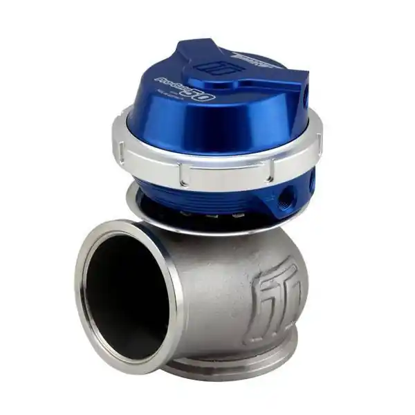 Końcówka serii - Wastegate zewnętrzny TurboSmart 50mm 1.0 Bar Pro-Gate Gen V Niebieski