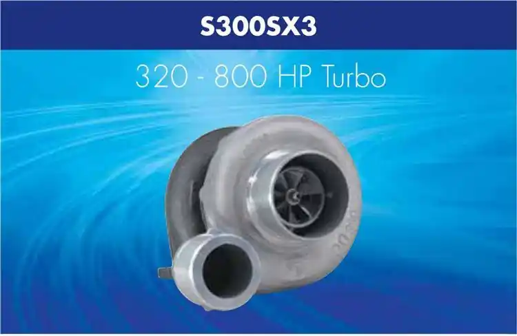 Ograniczona dostępność | Turbosprężarka Borg Warner AirWerks S300SX wylot 90st