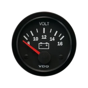 Zegar VDO 52mm - Volt 12V (8-16V) - Hit