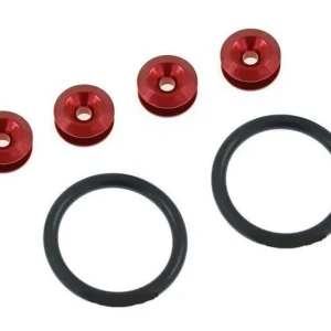 Cena obniżona | Zapinki zderzaka klapy Quick Release Red