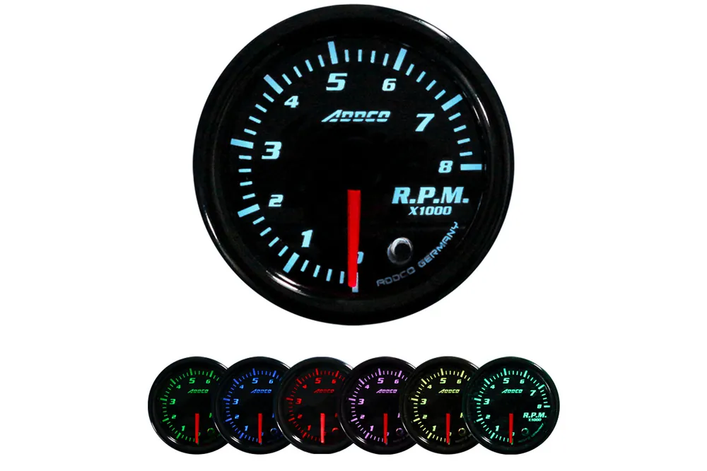 Zegar ADDCO 52mm - Obrotomierz | Ostatnie dni promocji