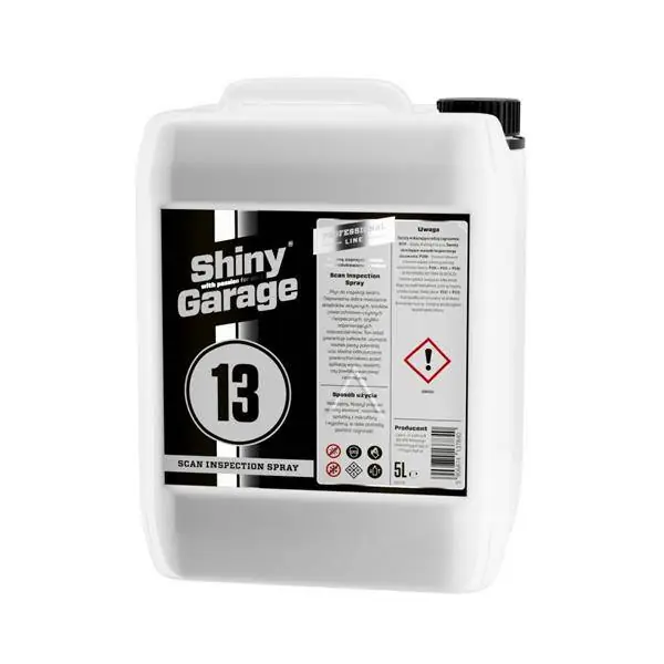 Shiny Garage Scan Inspection Spray 5L (Płyn inspekcyjny) - Wielka wyprzedaż