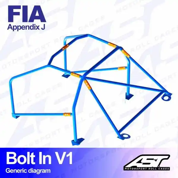 Klatka bezpieczeństwa VW Polo (6N) 3-drzwiowa Hatchback skręcana w V1 | Dobra cena
