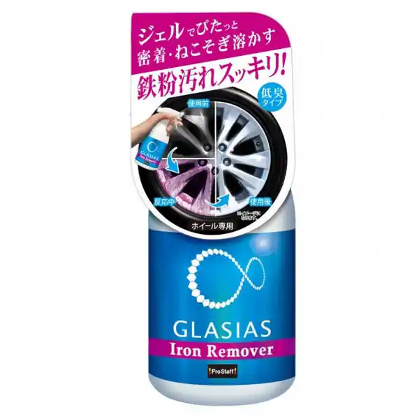 Sprawdzony wybór - Prostaff GLASIAS Gel Iron Remover for Wheel 400ml (Mycie felg)