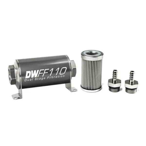 Filtr paliwa DeatschWerks 10 mikronów 5/16" 110mm | Dobra cena
