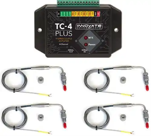 Innovate Wzmacniacz termopary TC-4 PLUS z sondami EGT K | Sprawdzony produkt