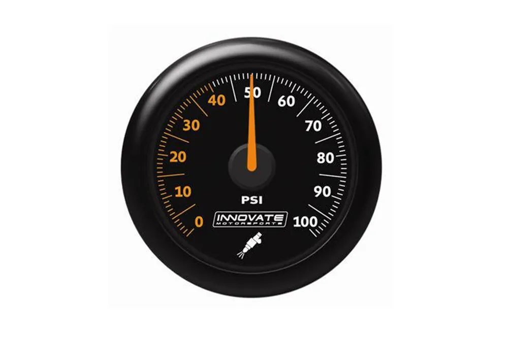 Profesjonalna jakość | Zegar Innovate 52mm - Fuel Pressure 6.8 bar MTX-A