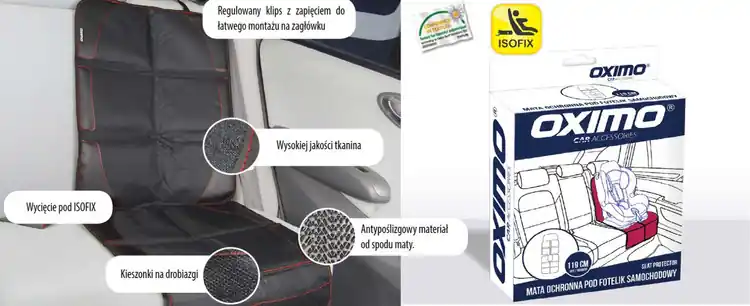 Duża Mata ochronna pod fotelik dziecięcy SPARCO | Outlet