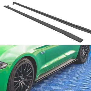 Dokładka Ford Mustang VI GT Facelift Progi Street Pro v.1 Black | Wielka wyprzedaż