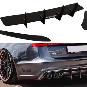 Hit - Dyfuzor Tylny i Splittery Tylne Boczne Audi S6 C7 FL