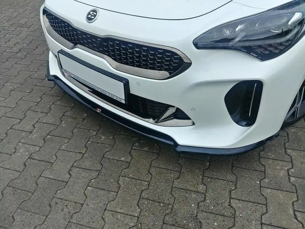 Splitter Kia Stinger I GT GT-Line przód v.1 Gloss Black - Nowość w sprzedaży