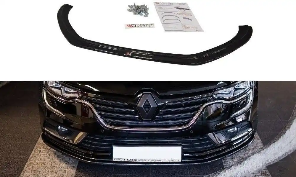Końcówka serii | Splitter Renault Talisman przód v.1 Gloss Black