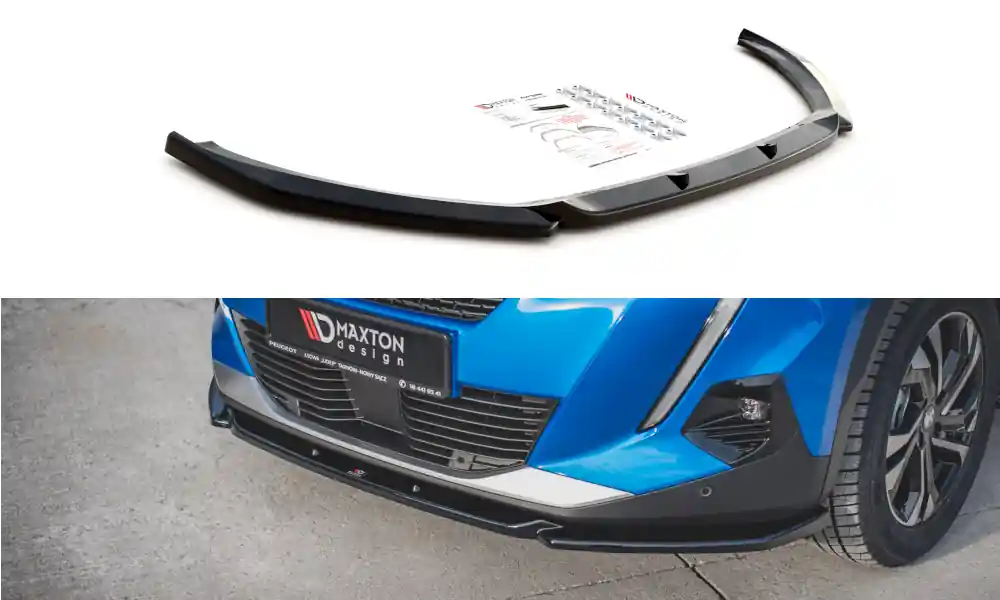 Splitter Peugeot 2008 II - przód v.2 Gloss Black | Tylko w tym tygodniu