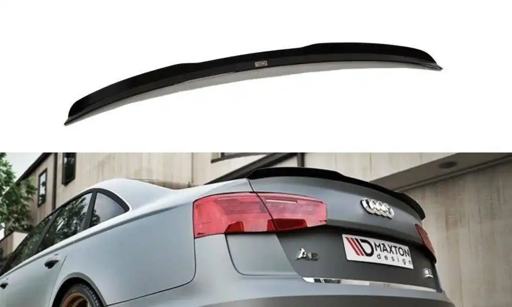 Niska cena | Spoiler Dachowy Audi A6 C7 S-Line Sedan - Gloss Black