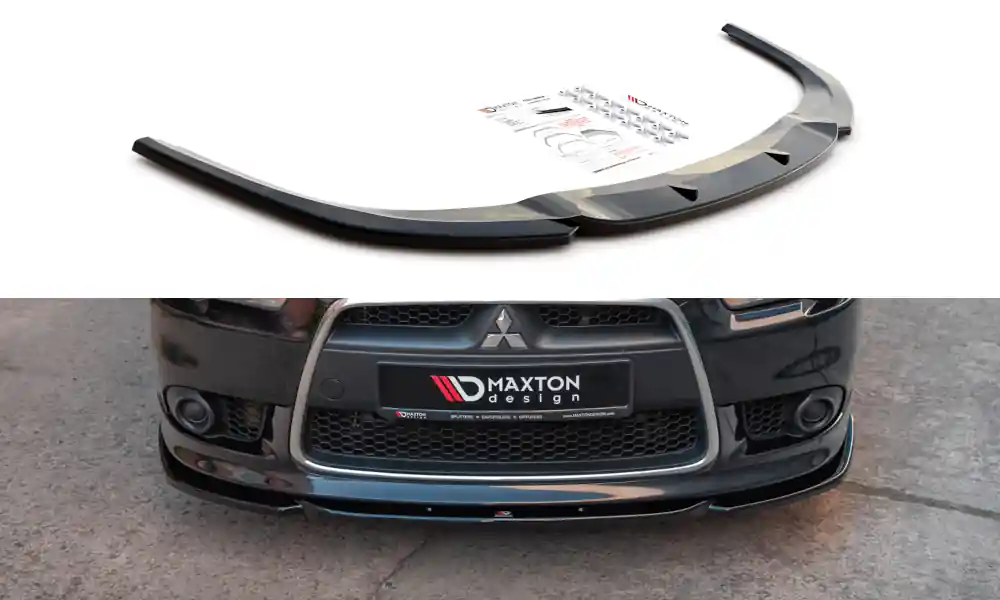 Splitter Mitsubishi Lancer Sportback VIII - przód Gloss Black - Już w sprzedaży