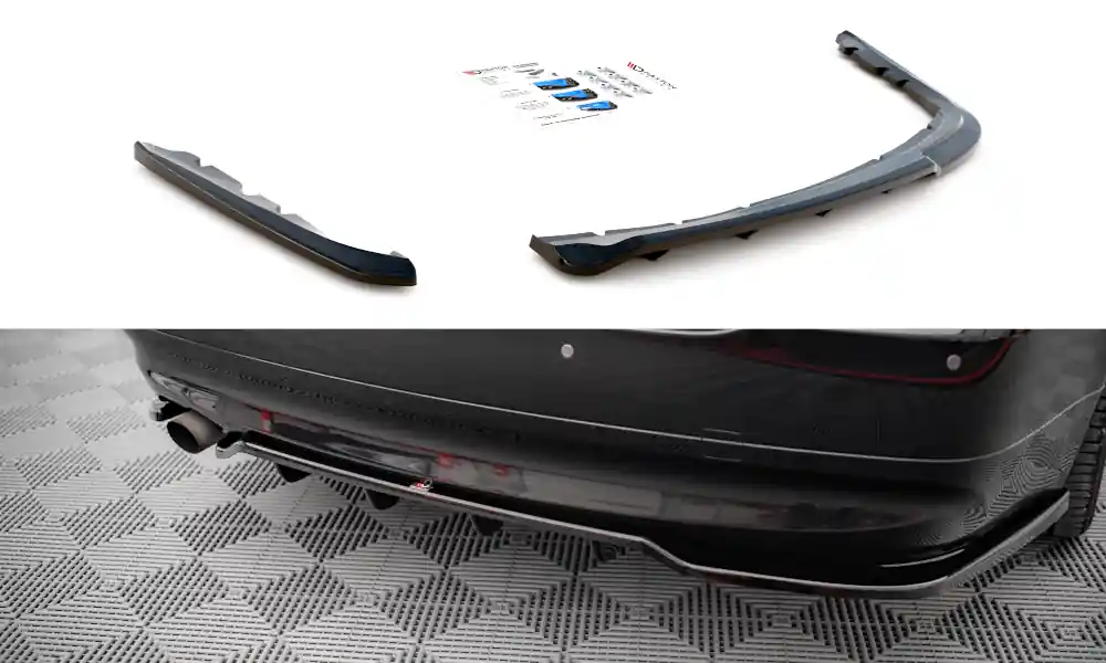Splitter BMW 3 E90 Tył Środkowy z Dyfuzorem Gloss Black | Wysyłka od ręki