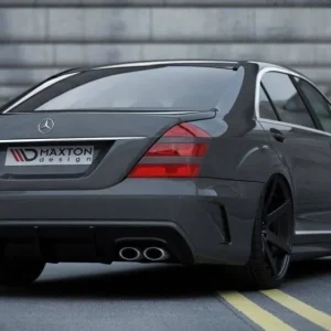 Nowość w sklepie - Zderzak Mercedes-Benz S W221 Tył + Dyfuzor W205 Look bez podkładu