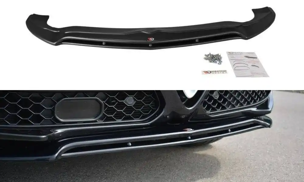 Splitter Alfa Romeo Stelvio przód v.2 Gloss Black - Kup online