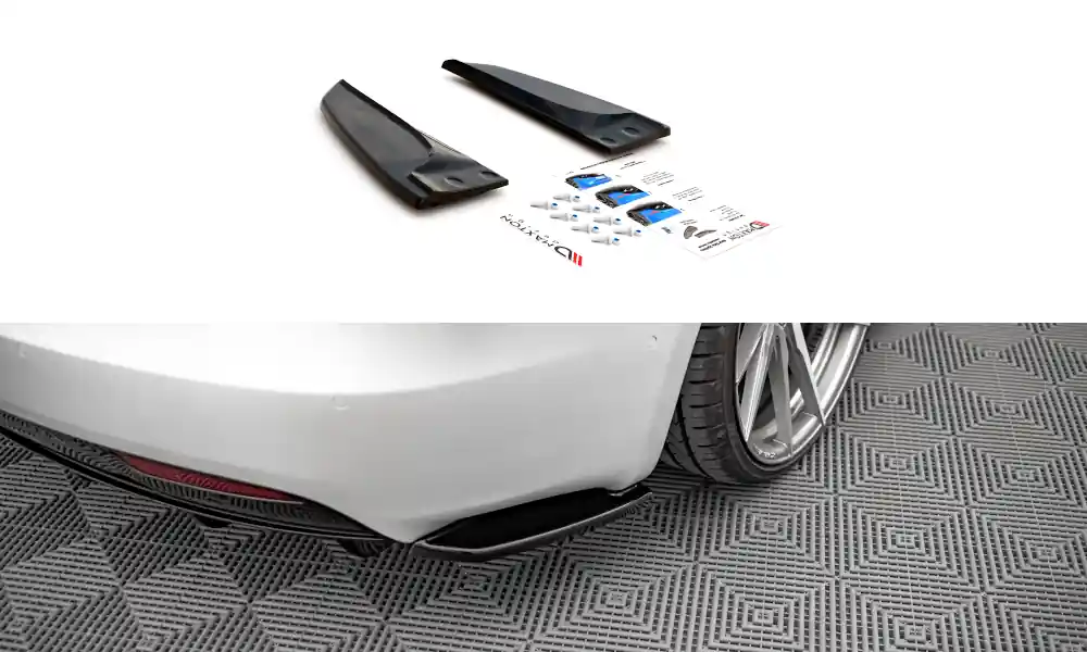 Splitter Tesla Model S Facelift Tył Gloss Black | Sprawdzony wybór