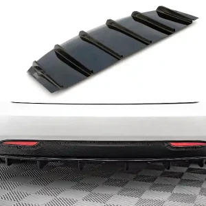 Dokładka Tesla Model S Facelift Tył Gloss Black | Cena obniżona
