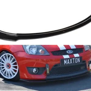 Łatwy zwrot - Splitter Przedni v.2 Ford Fiesta ST Mk6 - Gloss Black