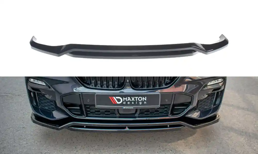 Szybka wysyłka - Splitter BMW X5 G05 M-pack przód Gloss Black