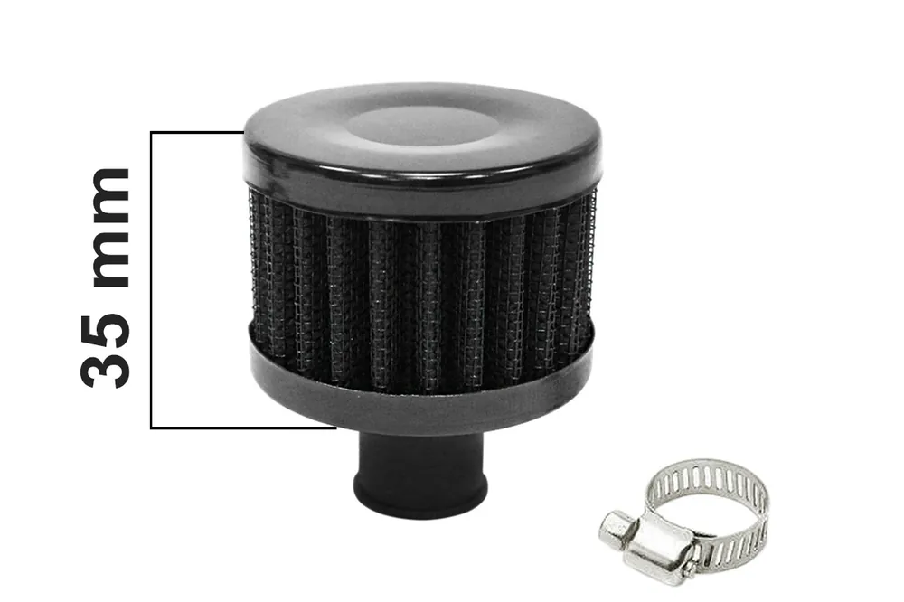 Prosto od producenta | Filtr odmy 12mm Czarny