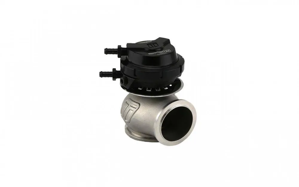 Ograniczona dostępność - Wastegate zewnętrzny TurboSmart 45mm 1.0 Bar Hyper-Gate Sleeper Czarny