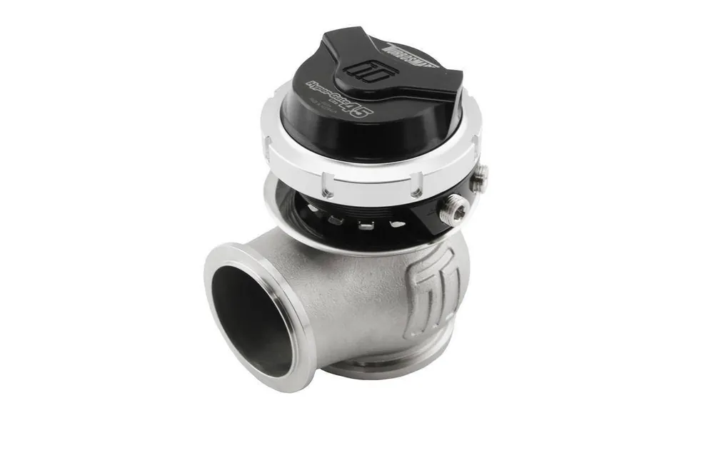 Sprawdzony produkt - Wastegate zewnętrzny TurboSmart 45mm 0.5 Bar Hyper-Gate Lite Czarny