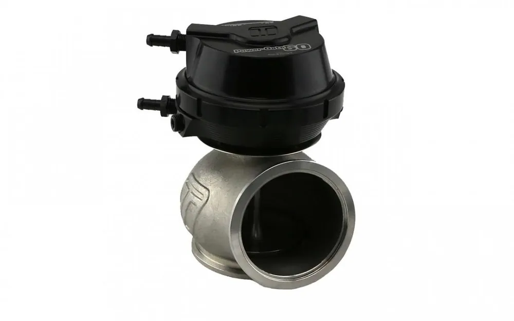 Produkt premium - Wastegate zewnętrzny TurboSmart 60mm 1.0 Bar Power-Gate Czarny