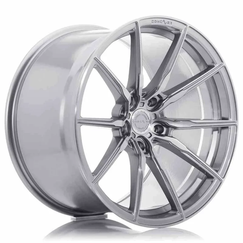 Bezpośrednio z fabryki | Concaver CVR4 20x9 ET20-35 BLANK Brushed Titanium