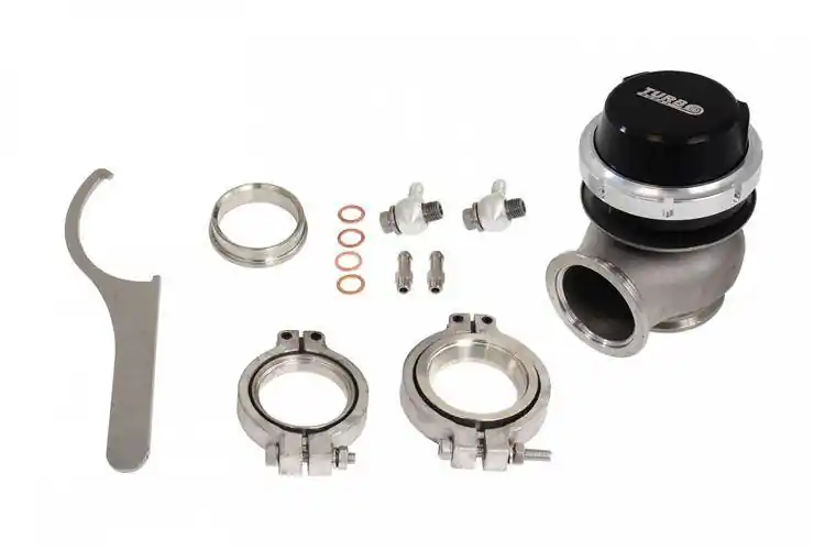 Hit - External WasteGate TurboWorks 40mm 0.5 Bar V-Band Black