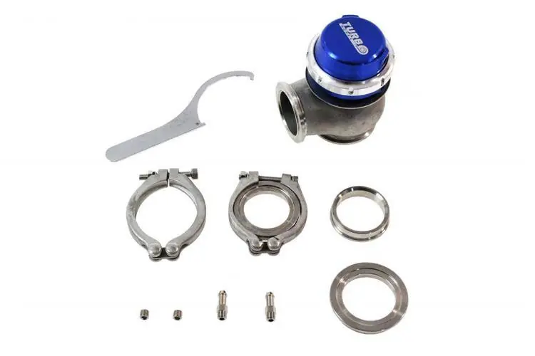 External WasteGate TurboWorks 45mm 0.5 Bar V-Band Blue | Ulubieniec klientów