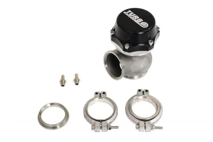 Sprawdzony wybór - External WasteGate TurboWorks 50mm 0.5 Bar V-Band Black