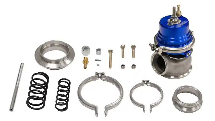 External WasteGate TurboWorks 60mm 1.6 Bar V-Band Blue - Kup online