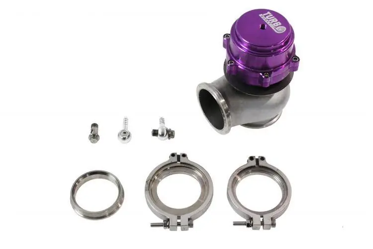 Wastegate zewnętrzny TurboWorks 60mm 2.2 Bar V-Band Fioletowy - Na stanie