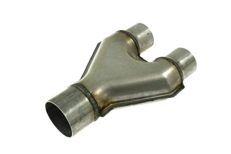 Ostatnie egzemplarze - Y-Pipe trójnik wydechu 76/76mm