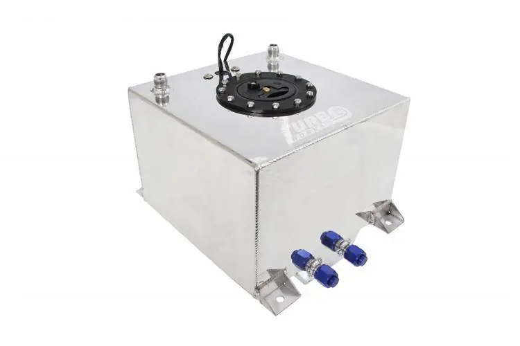 Zbiornik paliwa 20L TurboWorks z czujnikiem Srebrny - Dobra cena