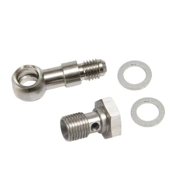 Zestaw śruba banjo M10x1.5 na AN4 z restryktorem 1.8mm | Produkt ceniony przez klientów