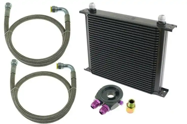 Wielka wyprzedaż | TurboWorks Oil Cooler Kit 30-rows 260x235x50 AN10 Black