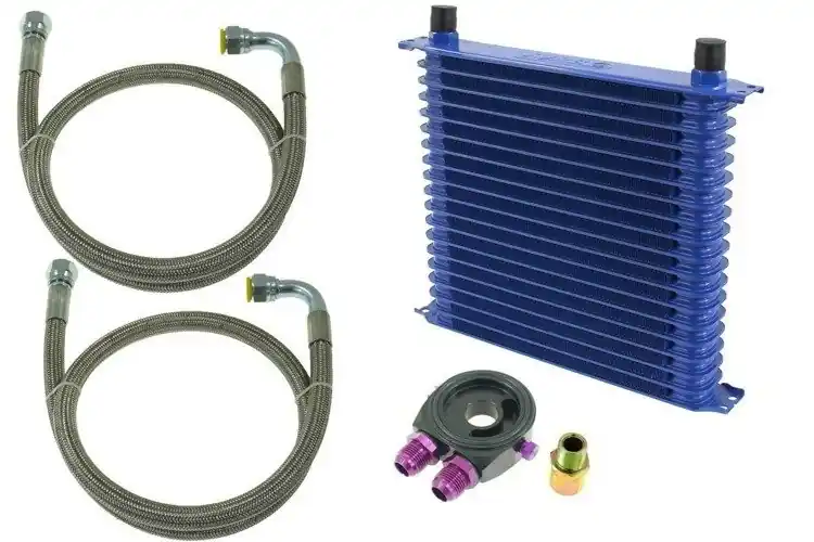 Premium | TurboWorks Oil Cooler Kit Race 25-rows 260x365x50 AN10