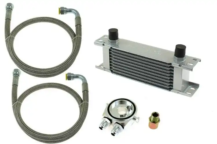 Setrab Oil Cooler Kit 7-rows 190x50x50 AN10 Silver - Produkt premium