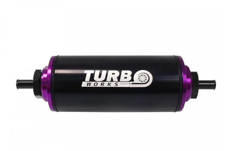Wyprzedaż zapasów - Filtr paliwa TurboWorks 8,6mm Czarny